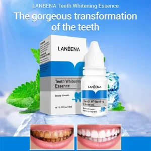 Teeth Whitening Essence – Remove Stubborn Teeth Stains & Brighten Your Smile - LANBENA