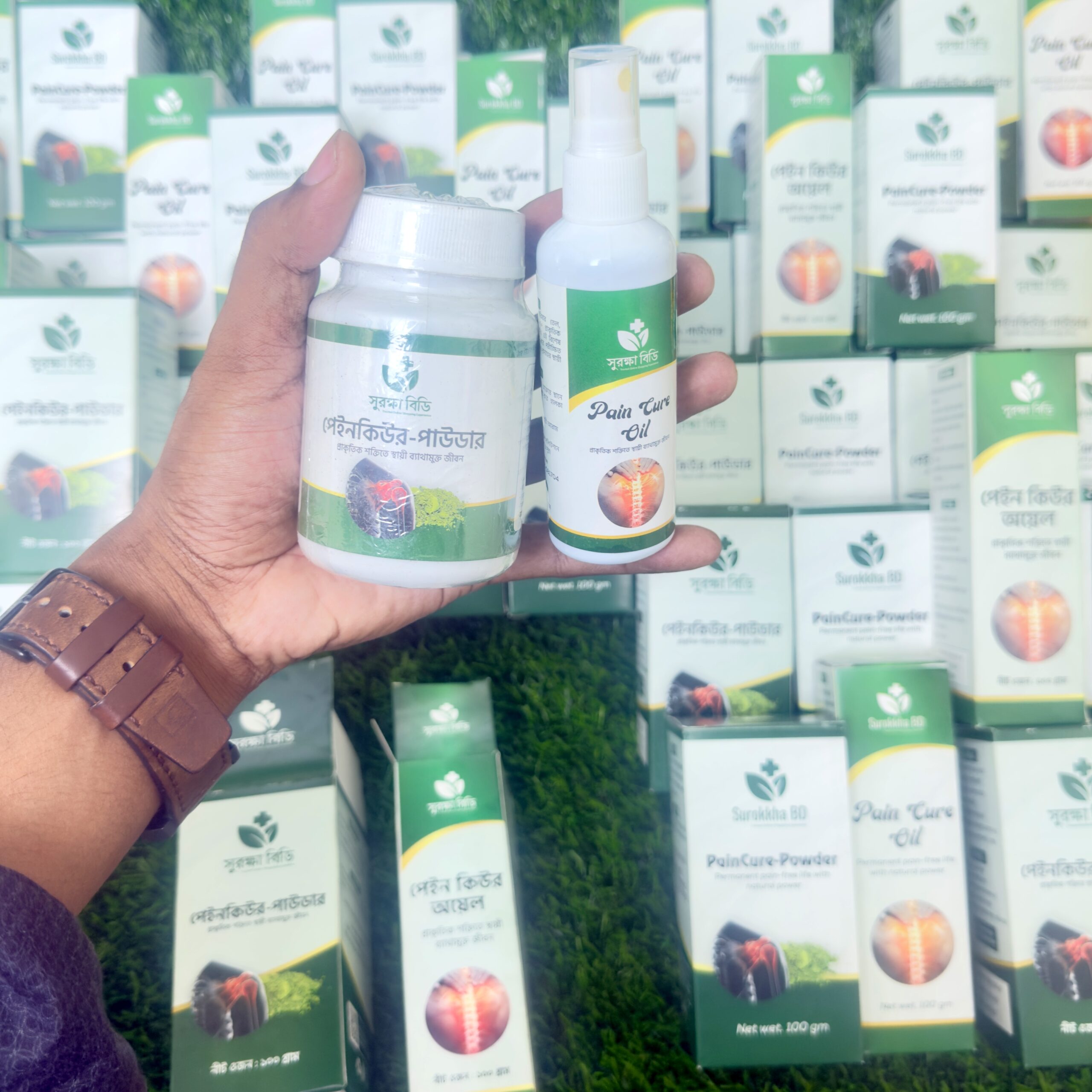 Pain Cure | Pain Relief Full Course Oil & Powder - Image 4