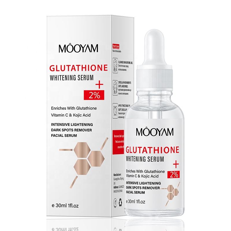 Glutathione Whitening Face Serum Vitamin C Kojic Acid - Image 2