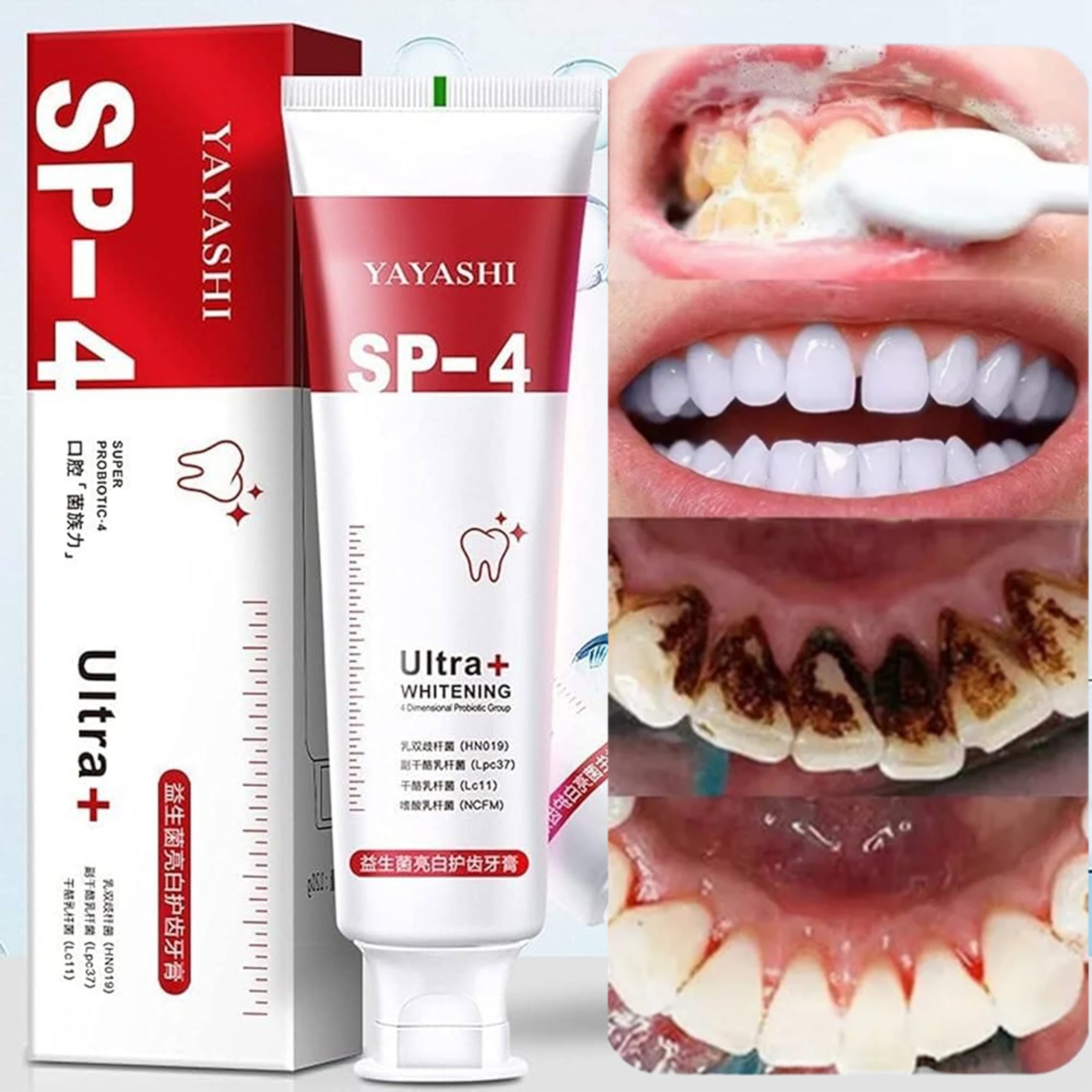 (1 Pcs) SP-4 Super Probiotic Toothpaste – Whitening & Fresh Breath Dental Care - Image 2