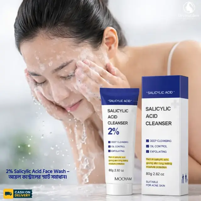 Salicylic Acid 2% Deep Cleansing Face Wash for Acne & Oily Skin - Image 2