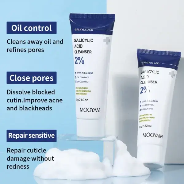 Salicylic Acid 2% Deep Cleansing Face Wash for Acne & Oily Skin - Image 5
