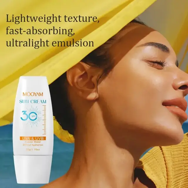 SPF 30 Sun Cream with UVA & UVB Protection – Hydrating Sunscreen - Image 2