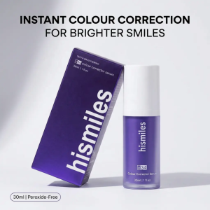 HiSmile V34 Colour Corrector Toothpaste – Instant Teeth Whitening Purple Toothpaste
