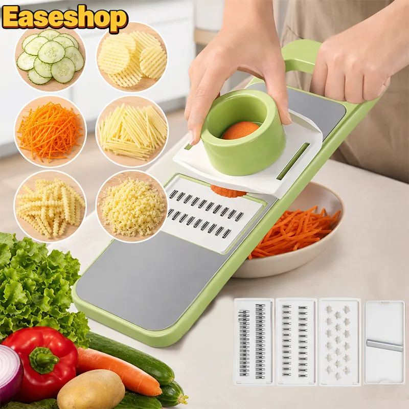 5-in-1 Multifunction Vegetable Cutter Slicer Chopper Grater & Peeler for Kitchen Use - Image 5