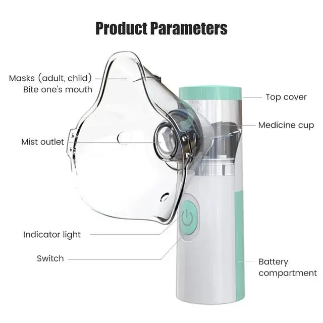 Portable Mesh Nebulizer Machine (JSL-W303) - Image 3