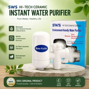 Instant Water Purifier SWS Ceramic Cartridge Faucet