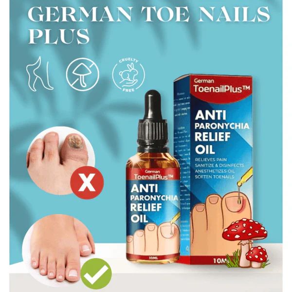 (2 Pcs Combo) Anti Paronychia Relief Oil – Ingrown Toenail & Nail Fungus Care - Image 3