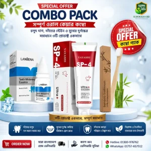 3-in-1 Teeth Whitening & Oral Care Combo Pack