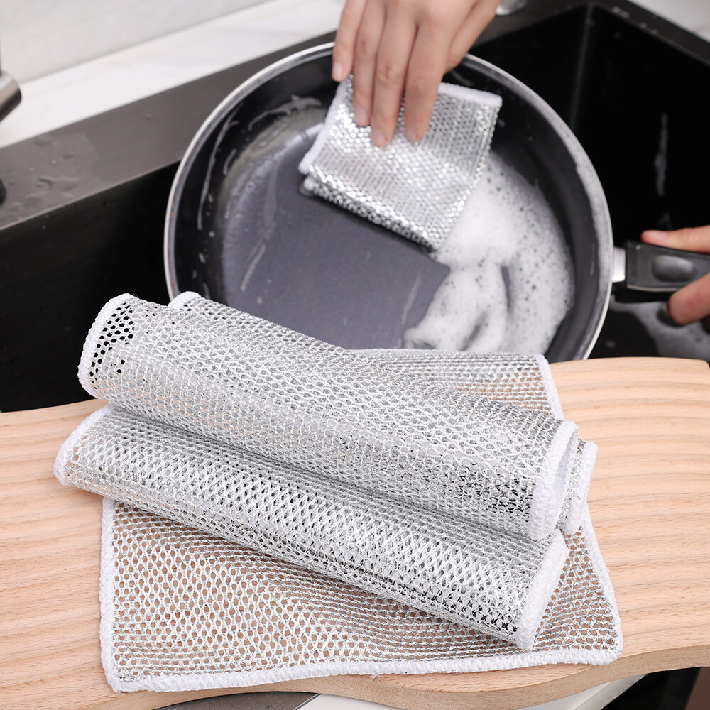 5 Pcs - China Majani – Double Layer Dishwashing Cloth - Image 5